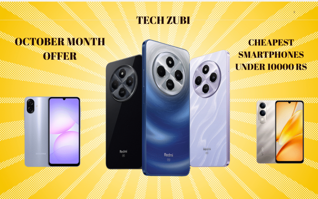 Cheapest Smartphones in India Under 10,000